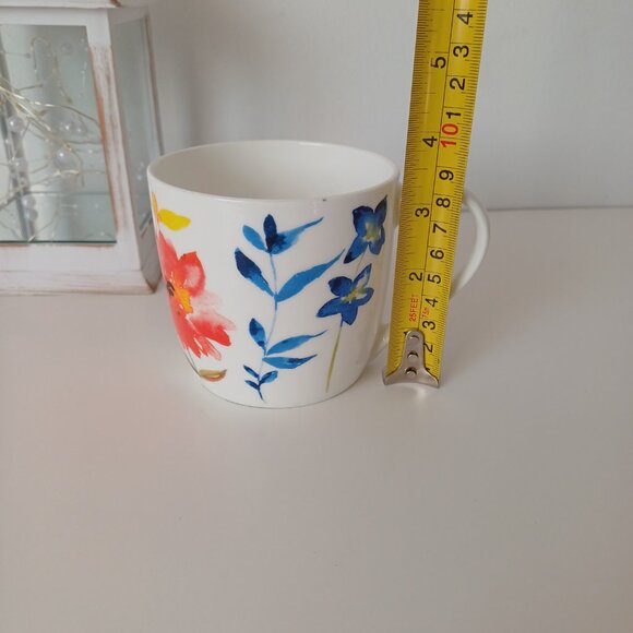 Colorful Floral Coffee Mug/Cup Rose of England Fine Bone China Made in UK - Picture 8 of 9